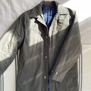 Bonobos Men's Lined Mac Trench XS Green